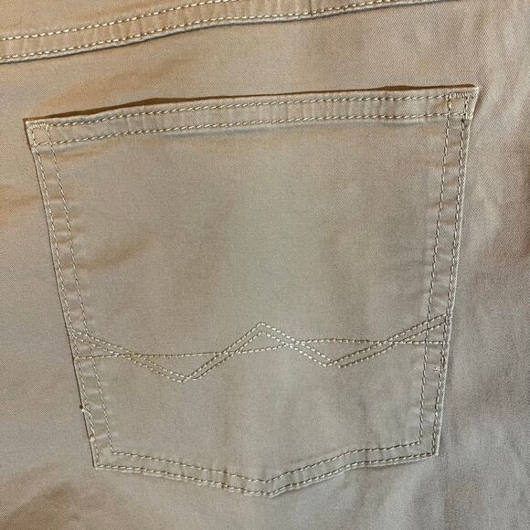 WRANGLER Khaki straight fix flex Flex size 40X30 - Picture 5 of 8